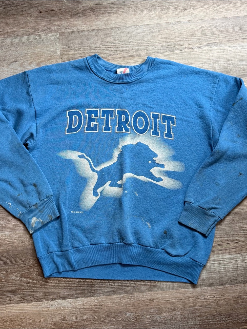 Vintage Detroit Lions Artex Sportswear Crewneck Sweatshirt M Fits S